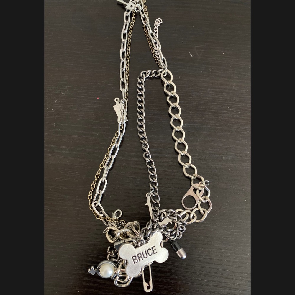 Harley Quinn necklace